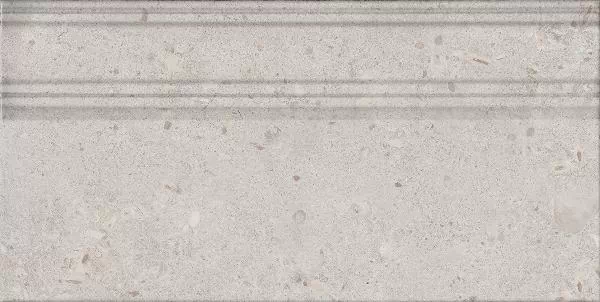 Фото Плинтус FME015R Риккарди серый светлый матовый обрезной 20x40 Россия