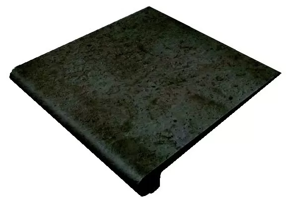 Фото Ступень фронтальная Orion Rounded Stair-tread Antracite 33*33 Испания