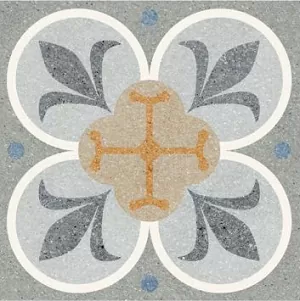 Фото керамическая плитка DeShun Ceramics Mix Art Decor DC13 20x20 Китай