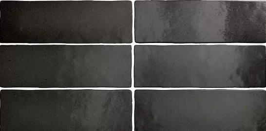 Фото Плитка Equipe 24962 MAGMA BLACK COAL 6,5X20 Испания