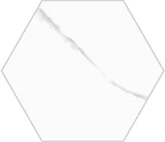 Фото Керамогранит White Soul Hexa Matt 23х27 Испания