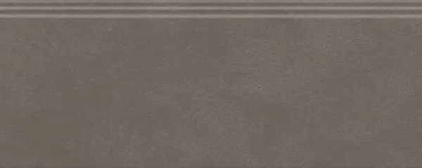 Фото Плинтус FMF018R Чементо коричневый тёмный матовый обрезной 30x12 Россия