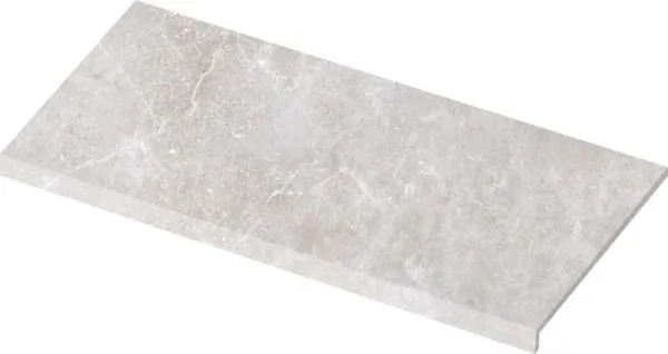 Фото Ступень Gres de Aragon Petra Peldаno Recto Gris Antislip 120x31.5 Испания