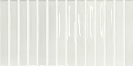 Фото керамическая плитка DNA Tiles 133469 Flash Bars White 12,5x25