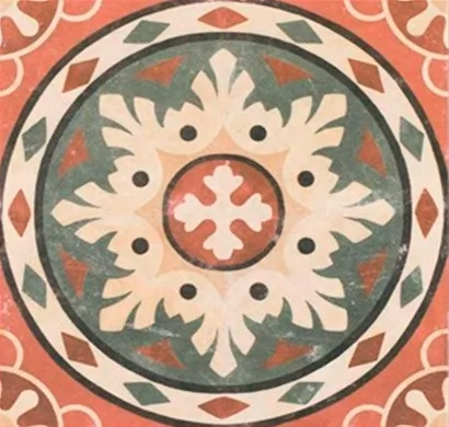 Фото керамическая плитка DeShun Ceramics Art Decor DF209 20x20 Китай