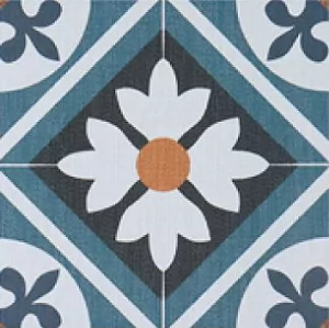 Фото керамическая плитка DeShun Ceramics Mix Art Decor DC33 20x20 Китай