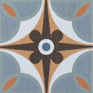 Фото керамическая плитка DeShun Ceramics Mix Art Decor DC33 20x20 Китай