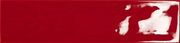 Фото Плитка Tau Ceramica Maiolica Gloss Red 7.5x30 Испания