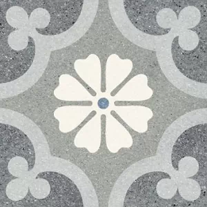Фото керамическая плитка DeShun Ceramics Mix Art Decor DC13 20x20 Китай