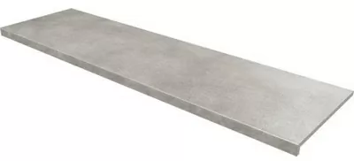 Фото Gres de Aragon Ступень фронтальная Urban Anti-Slip Rect. Gris 31,5x120 Испания