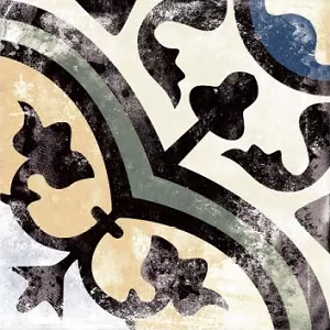 Фото керамическая плитка DeShun Ceramics Mix Art Decor DC16 20x20 Китай
