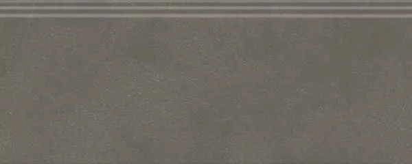 Фото Плинтус FMF018R Чементо коричневый тёмный матовый обрезной 30x12 Россия