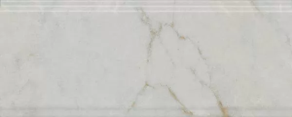 Фото Бордюр BDA025R Серенада белый глянцевый обрезной 30x12 Россия