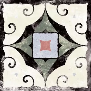 Фото керамическая плитка DeShun Ceramics Mix Art Decor DC16 20x20 Китай
