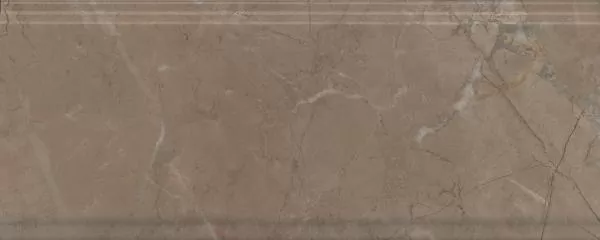 Фото Бордюр BDA027R Серенада бежевый тёмный глянцевый обрезной 30x12 Россия