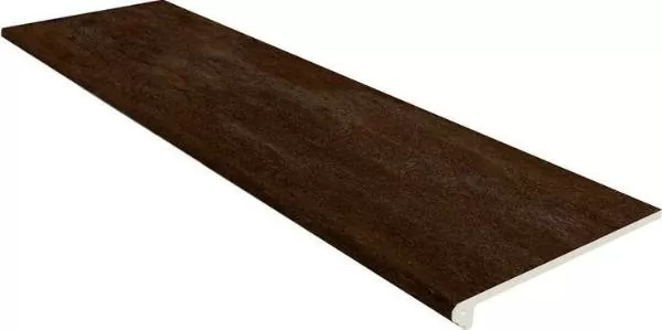 Фото Ступень Gres de Aragon 970183 Peldano Redondeado Urban Caoba Liso 120x33 Испания