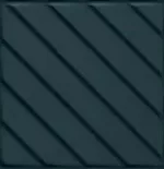 Фото Керамогранит E065 4D Diagonal Deep Blue 20х20 Италия