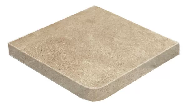 Фото Ступень Gres de Aragon Urban Esquina Recta Beige 31.5х31.5 Испания