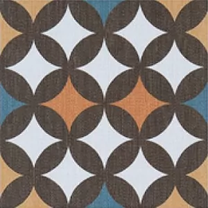 Фото керамическая плитка DeShun Ceramics Mix Art Decor DC33 20x20 Китай