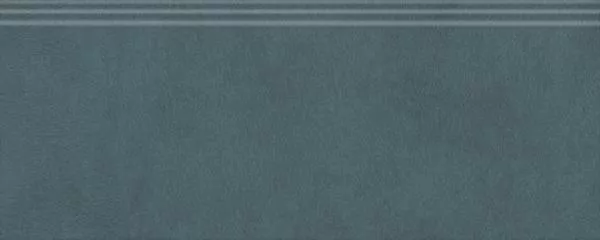 Фото Плинтус FMF019R Чементо синий тёмный матовый обрезной 30x12 Россия