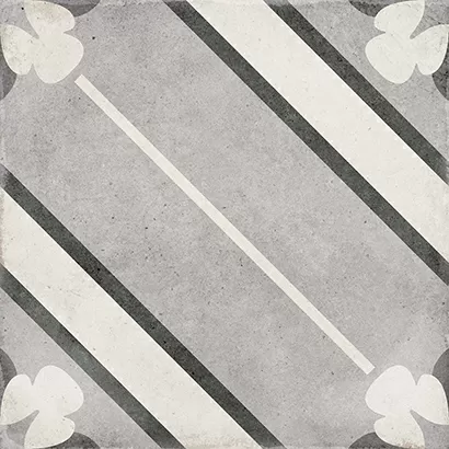 Фото Декор Equipe 24415 Art Nouveau Inspire Grey 20x20 Испания