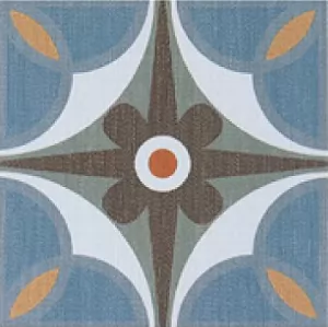 Фото керамическая плитка DeShun Ceramics Mix Art Decor DC33 20x20 Китай
