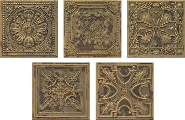 Фото Плитка Gatsby copper tin 20x20.1 Испания