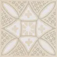 Декор Бахия 2 бежевый светлый глянцевый 9,8x9,8x0,7 (KMD3STA017GN)