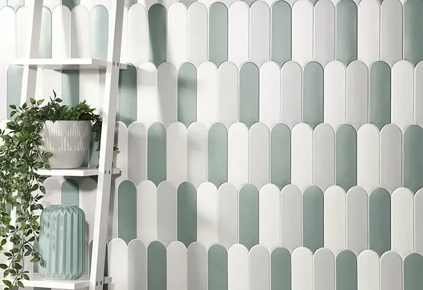 Фото Плитка Fan White 7,2x19,5 Испания