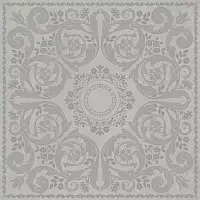 Фото Kerama Marazzi Декор Риальто 2 серый матовый обрезной 80x80x0,9 (HGD\B592\SG850290R)
