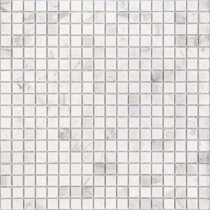 Фото Мозаика LeeDo Ceramica Pietrine Dolomiti bianco POL 15x15x4 Китай