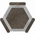 Керамогранит Monopole Oregon Grafito Gris 22x25