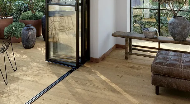 Фото Керамогранит fPVY ROOTS GOLD MATT R9 20х120 Италия