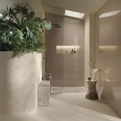 Фото Керамическая плитка FAP Ceramiche fTXD Materia Pura Sassi Tortora Matt RT 30,5x91,5 Италия
