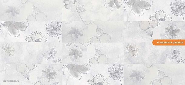 Фото Керамическая плитка el molino gabana decor perla 30x90 Испания