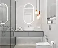 Керамогранит Laparet Onyx Lux Silver Серый Полированный Матированный 60Х120