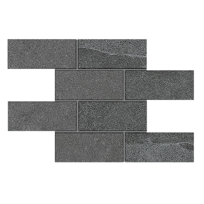 Фото Мозаика Terra Anthracite LN03/TE03 Cube 25x29 Россия
