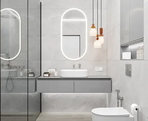 Фото Керамогранит Laparet Onyx Lux Silver Серый Полированный Матированный 60Х120 Индия