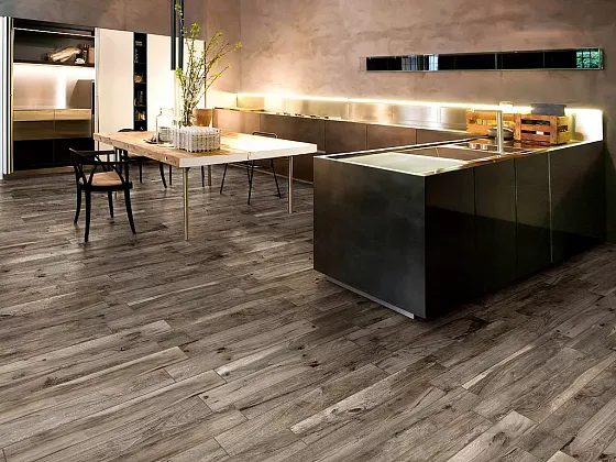 Фото Керамогранит J86356 Living Cenere 7.5x45 Италия