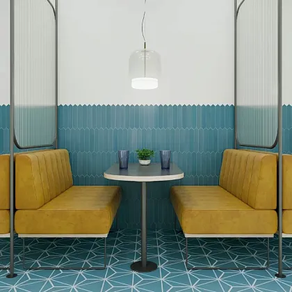 Фото керамическая плитка DNA Tiles 128395 Candy Crayon Mint 4,3х24,3 Испания