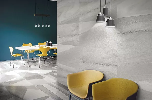 Фото Керамогранит Laparet Urban Dazzle Bianco лаппатированный 60x120 Индия