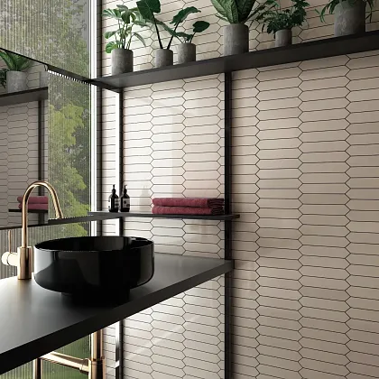 Фото Плитка Equipe 25824 Arrow Coffee 5x25 Испания