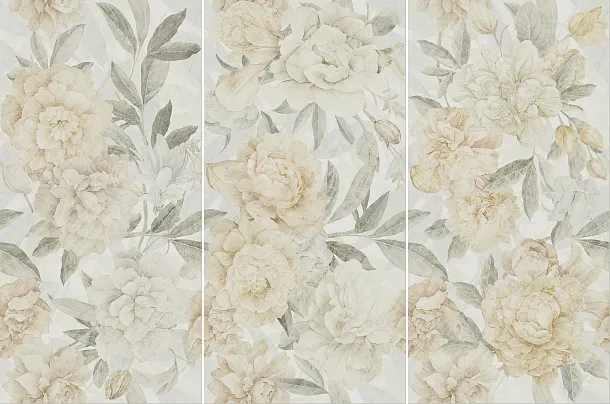 Фото Декор Isla Tiles Oyster Decoro Rose Mix Ret 60х120 Италия