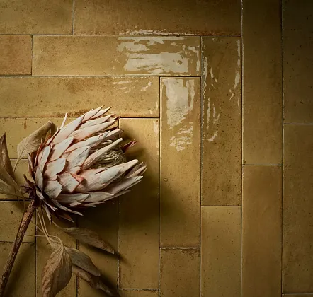 Фото Керамогранит R8FP Look Beige Glossy 24x6 Италия