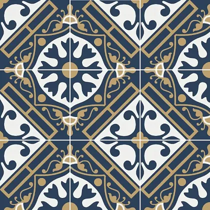 Фото Керамогранит Smile Tile Siena Lion 19,8x19,8 Индия