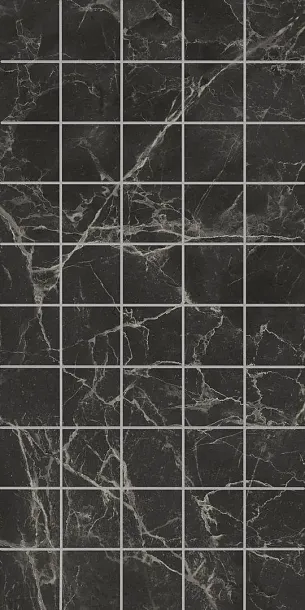 Фото Декор чипсет Коррер чёрный глянцевый обрезной 30x60x0,9 (KMD2PTG004BR) Россия