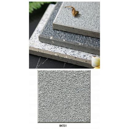 Фото Керамогранит Light grey BKT31 60х60, 18мм (Half full body) Кнр