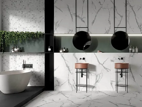 Фото Керамогранит Dado Ceramica 304341 Charme Ivory Rett 120x120 Италия