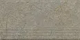 Ступень Paradyz Eremite Taupe Stopnica Prosta Struktura Mat B1a 30x60