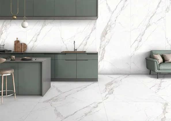 Фото Керамогранит Ennface ENMAR1029MT60120 Statuario Carmel Matt 120x60x0.9 Индия